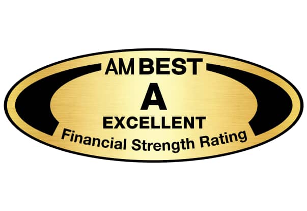 AM best A excellent - Financial strength rating logo for Indiana farm bureau insurance