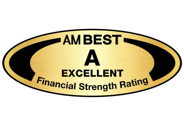 AM best A excellent - Financial strength rating logo for Indiana farm bureau insurance
