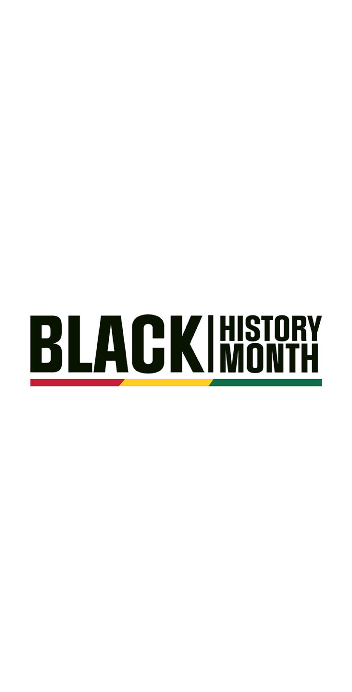 Black History Month logo for blog post.
