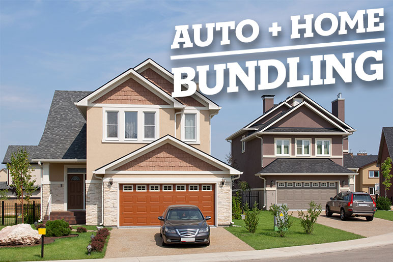 Save money by bundling auto and home insurance