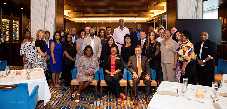Urban League of Northwest Indiana Inc. group photo feature the members of the organization