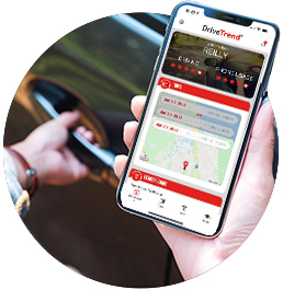 DriveTrend app screen