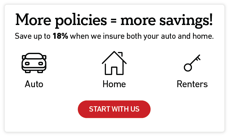INFB auto home and renters insurance bundle banner