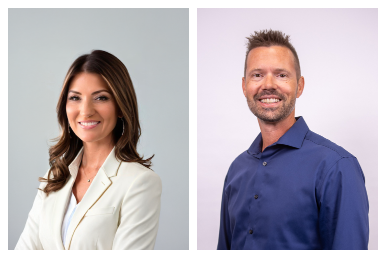 April Tiley and Chad Ferman Headshots