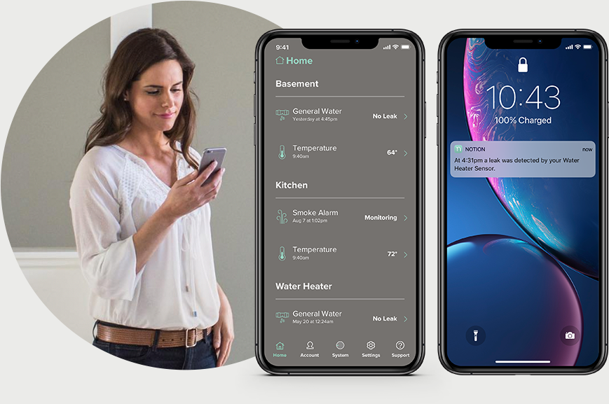 Peace of mind with your smartphone